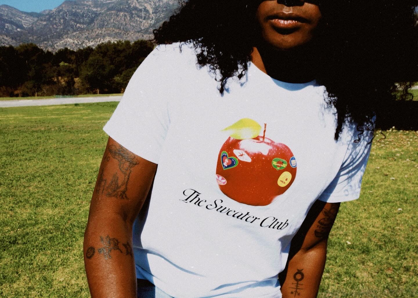The Sweater Club Apple Tee
