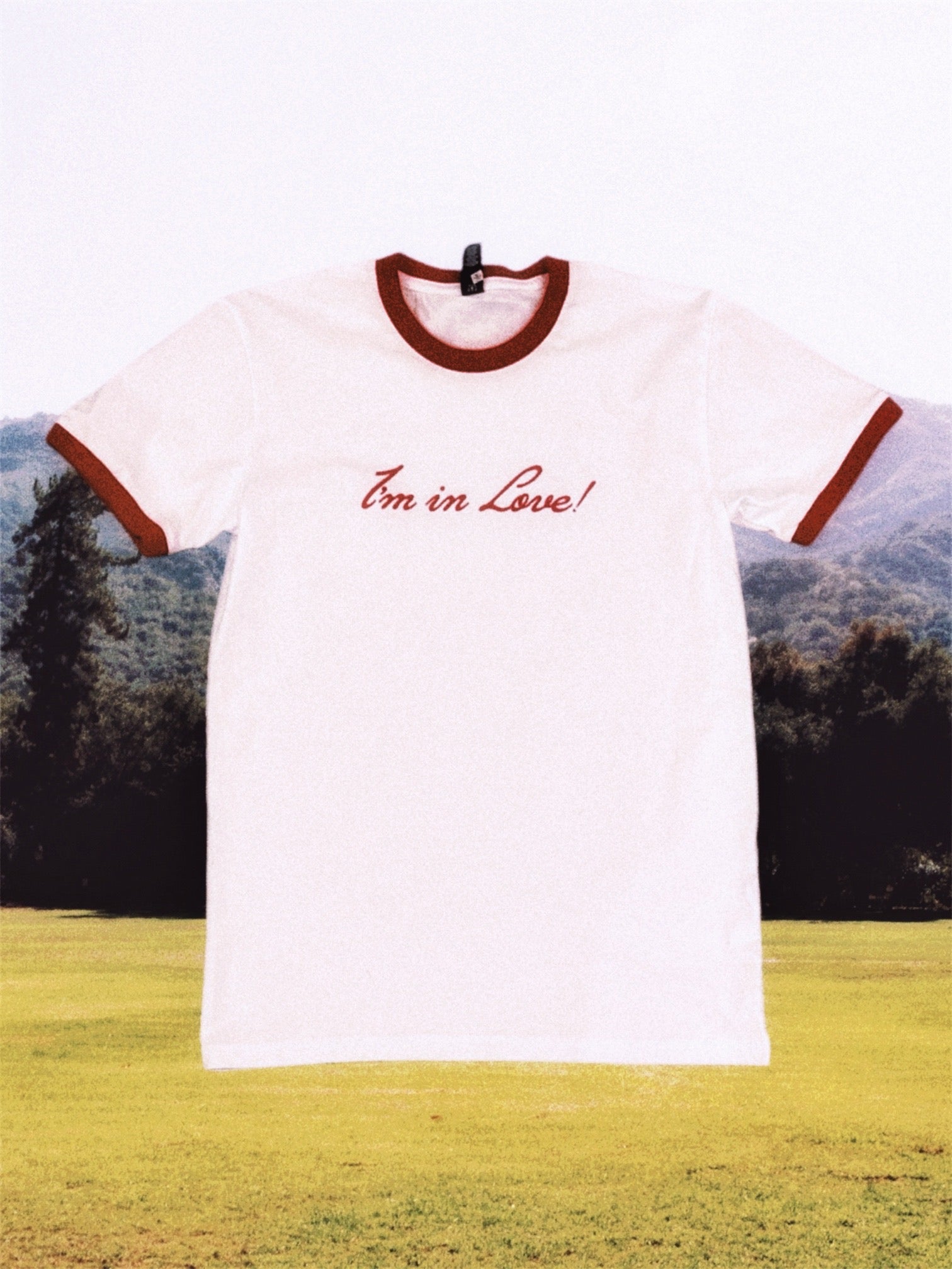 I'm in Love Ringer Tee